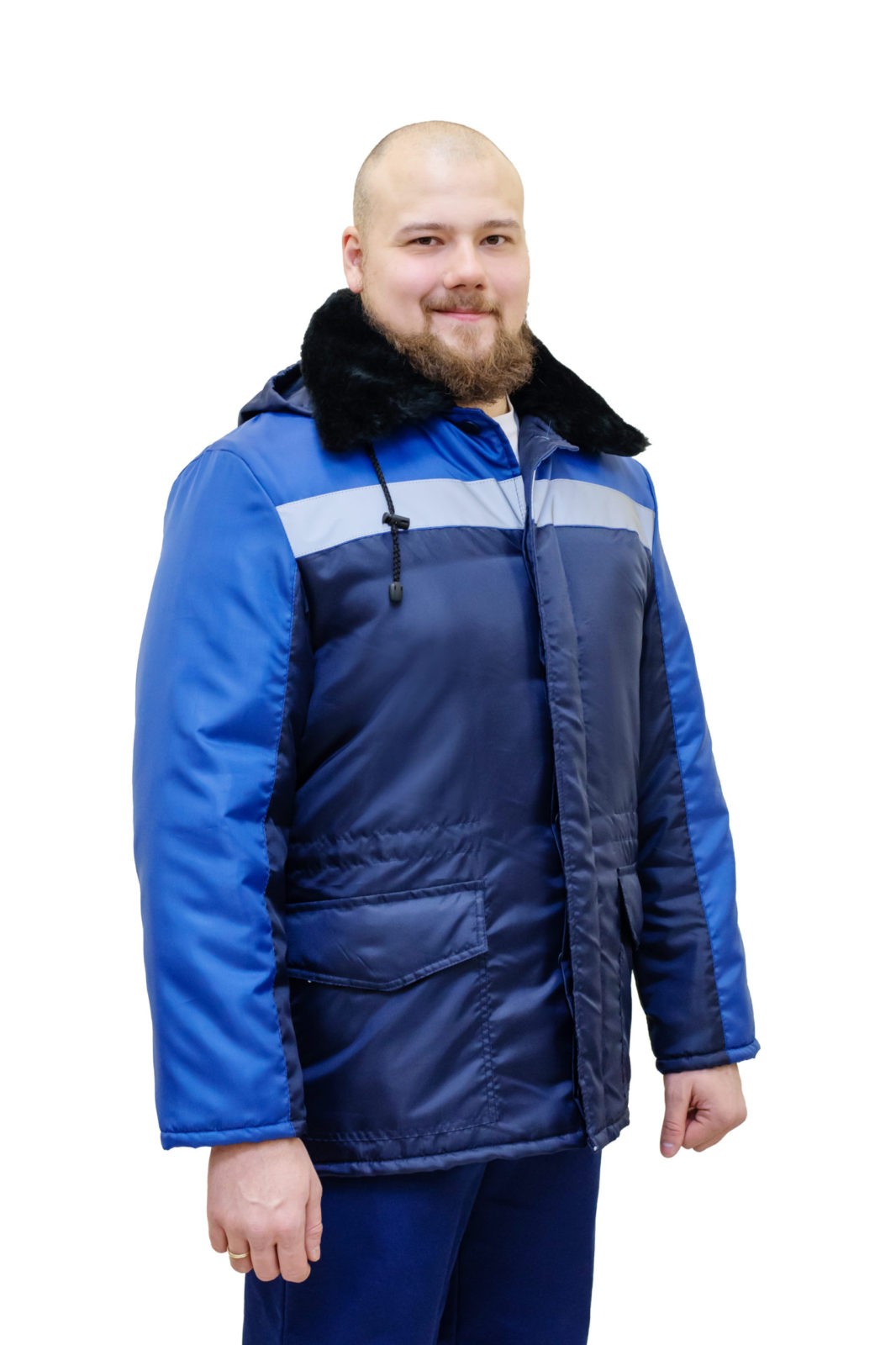 Куртка №304 СОП (синий) для защиты от пониженных температур