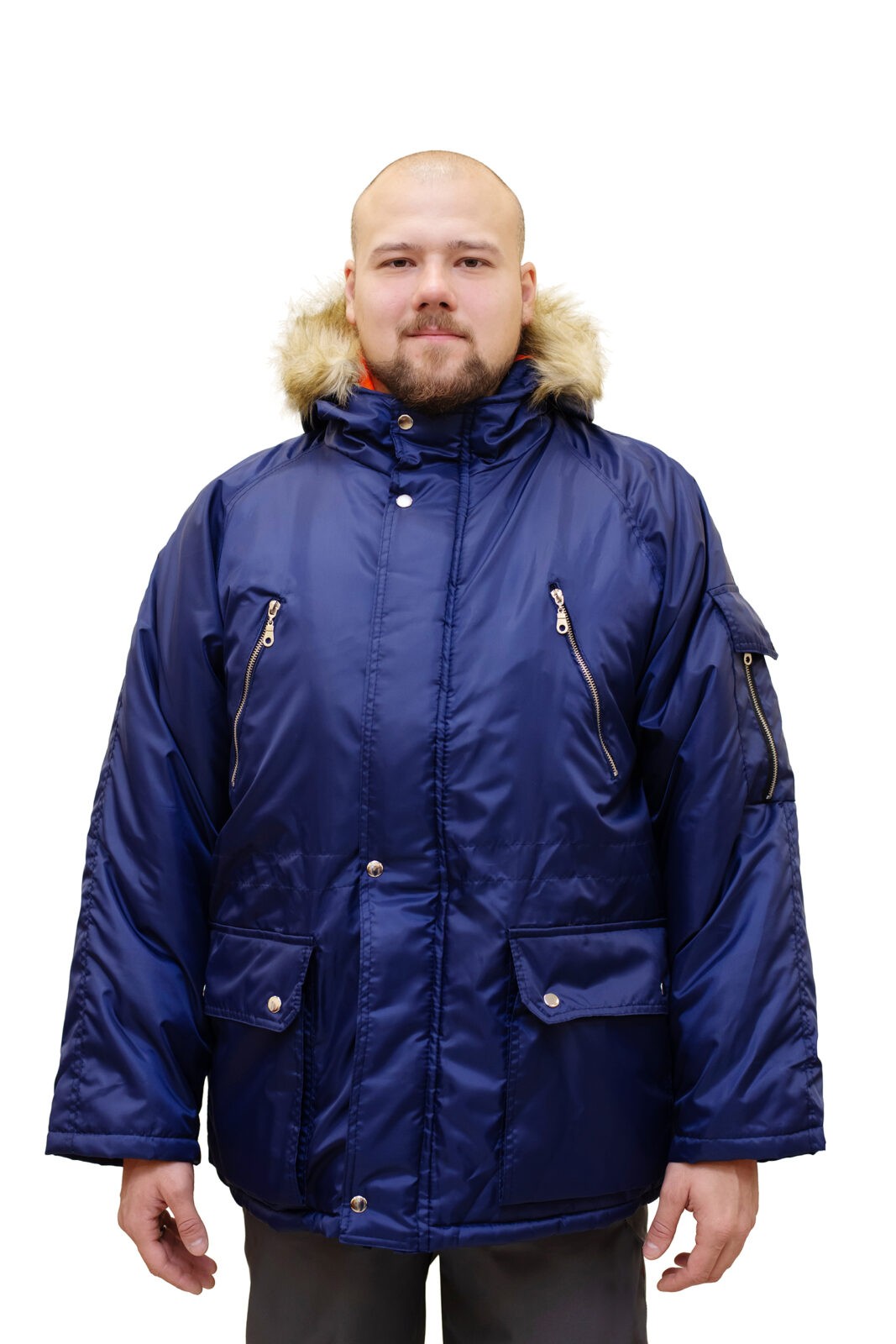 Куртка мужская зимняя Аляска-Стандарт 1 (синий)