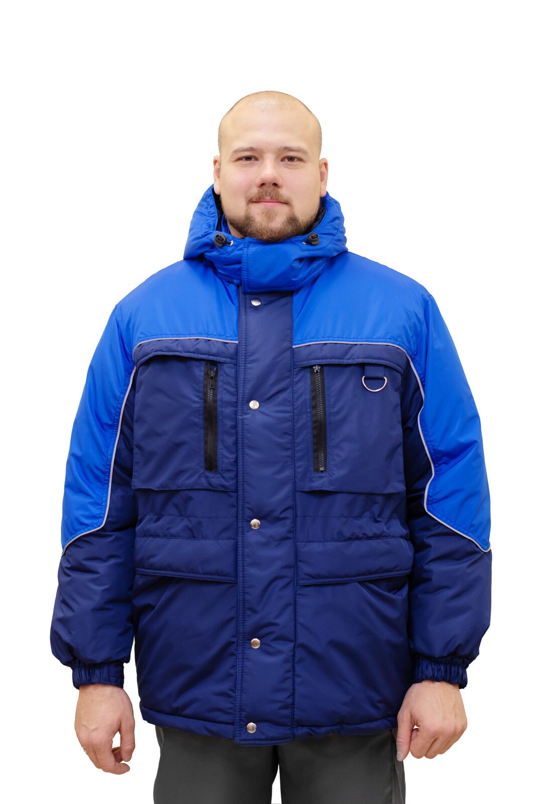 Куртка мужская, зимняя №651 (синий)
